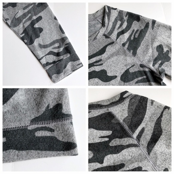 Tribal Camo Raglan Top - Picture 5 of 9